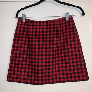 Plaid Skirt